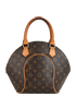 Ellipse PM, &pound;550, Handbags, Brown, Canvas, Front view